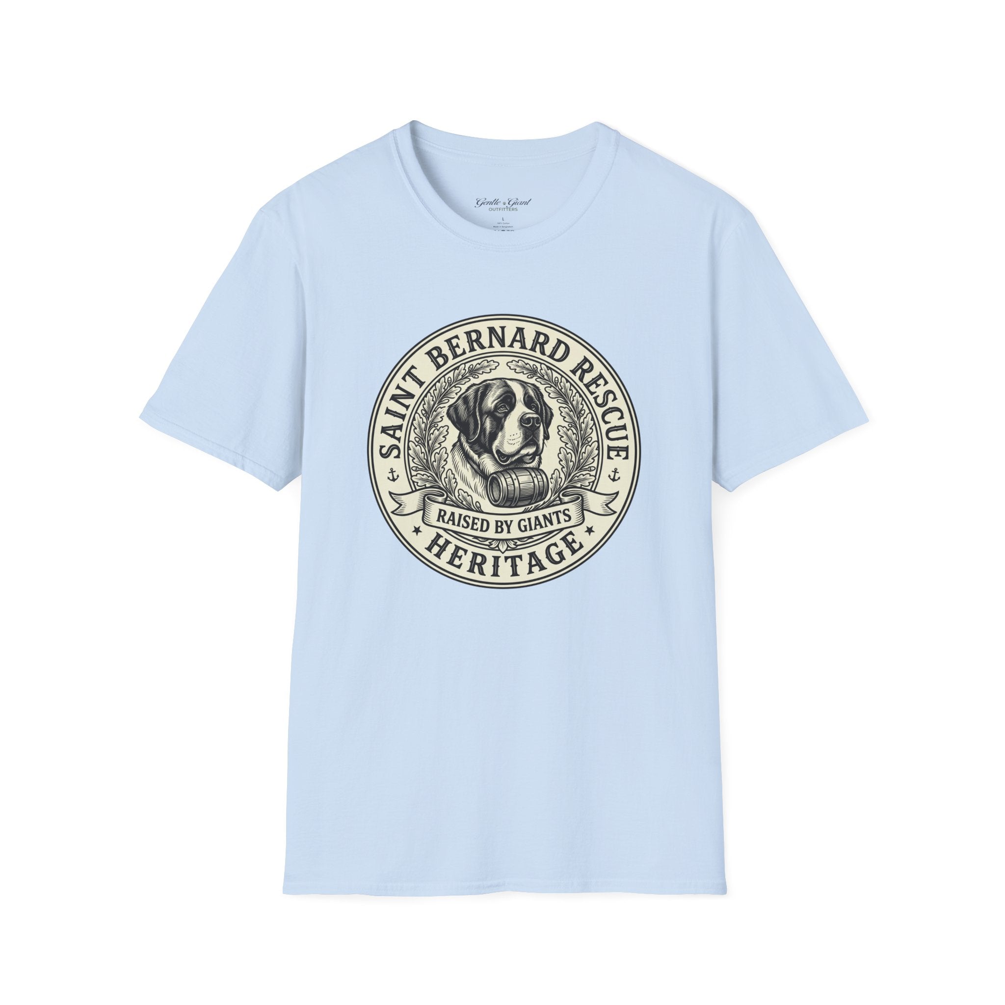 Saint Bernard Rescue T-Shirt — Vintage Heritage Dog Rescue Tee