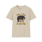 "Yes, I Am a Lap Dog" Bernese Mountain Dog Graphic Tee