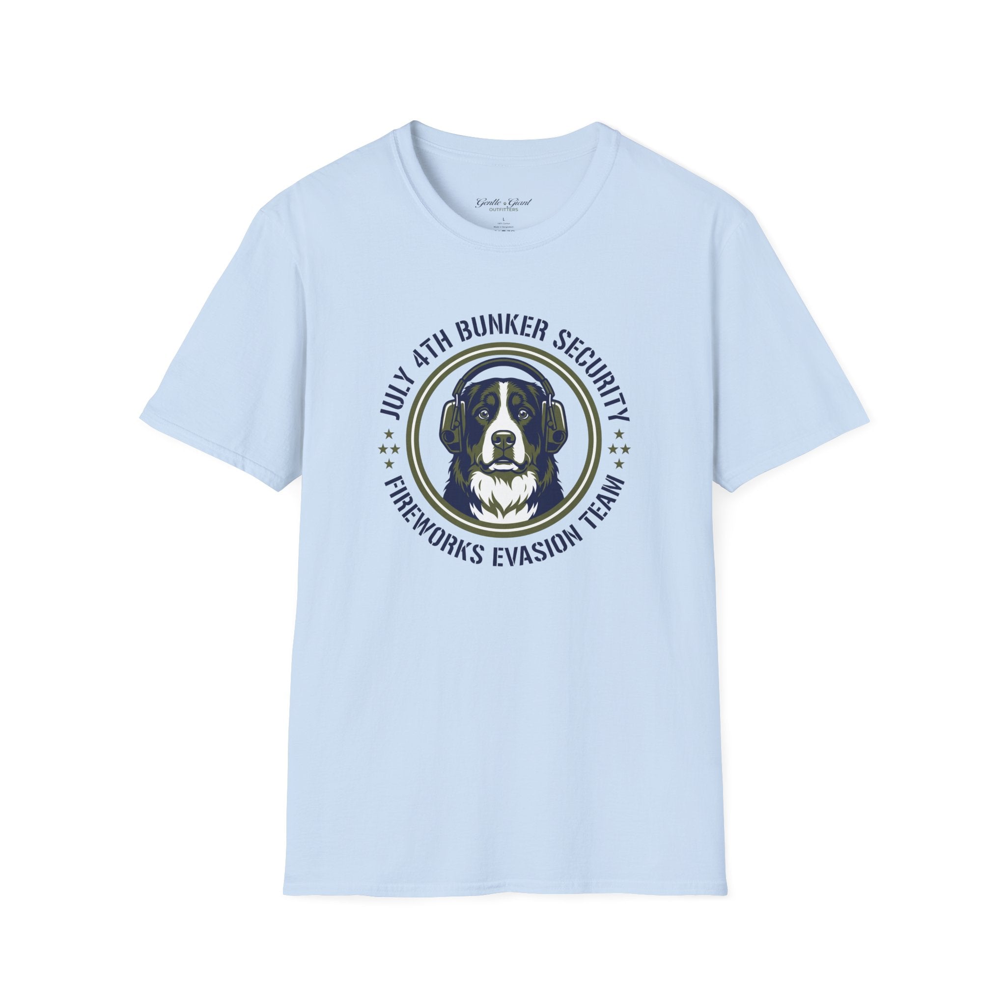 “July 4th Bunker Security” Fireworks Evasion Tee