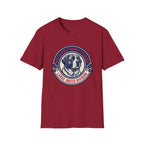 St. Bernard 'North Pole Heavy Haulage' Graphic T-Shirt — Large Breed Holiday Tee
