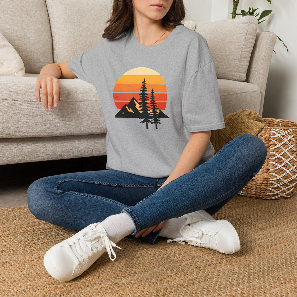 Sunset Over Mountains T-Shirt