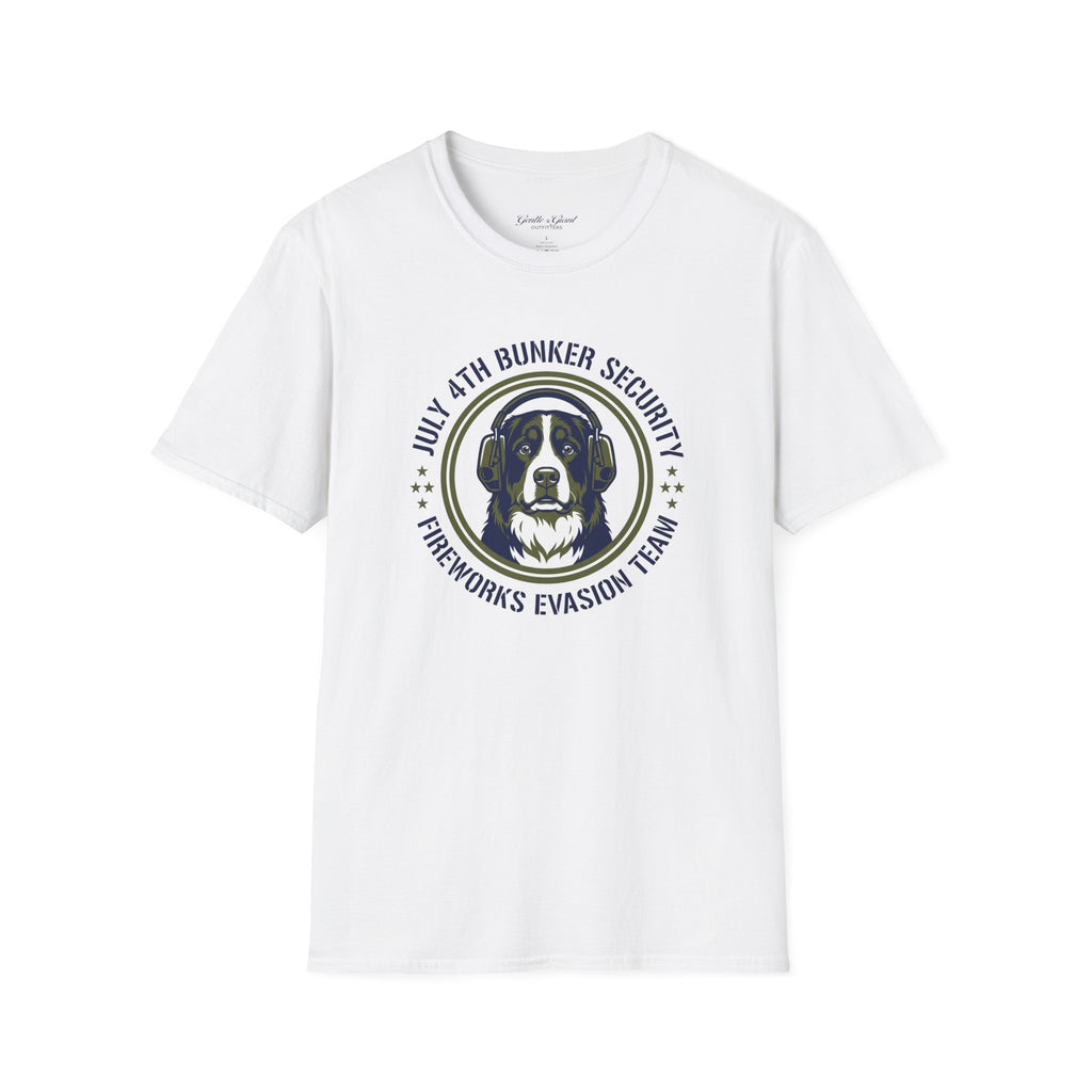“July 4th Bunker Security” Fireworks Evasion Tee
