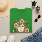 Floral Crown Portrait T-Shirt