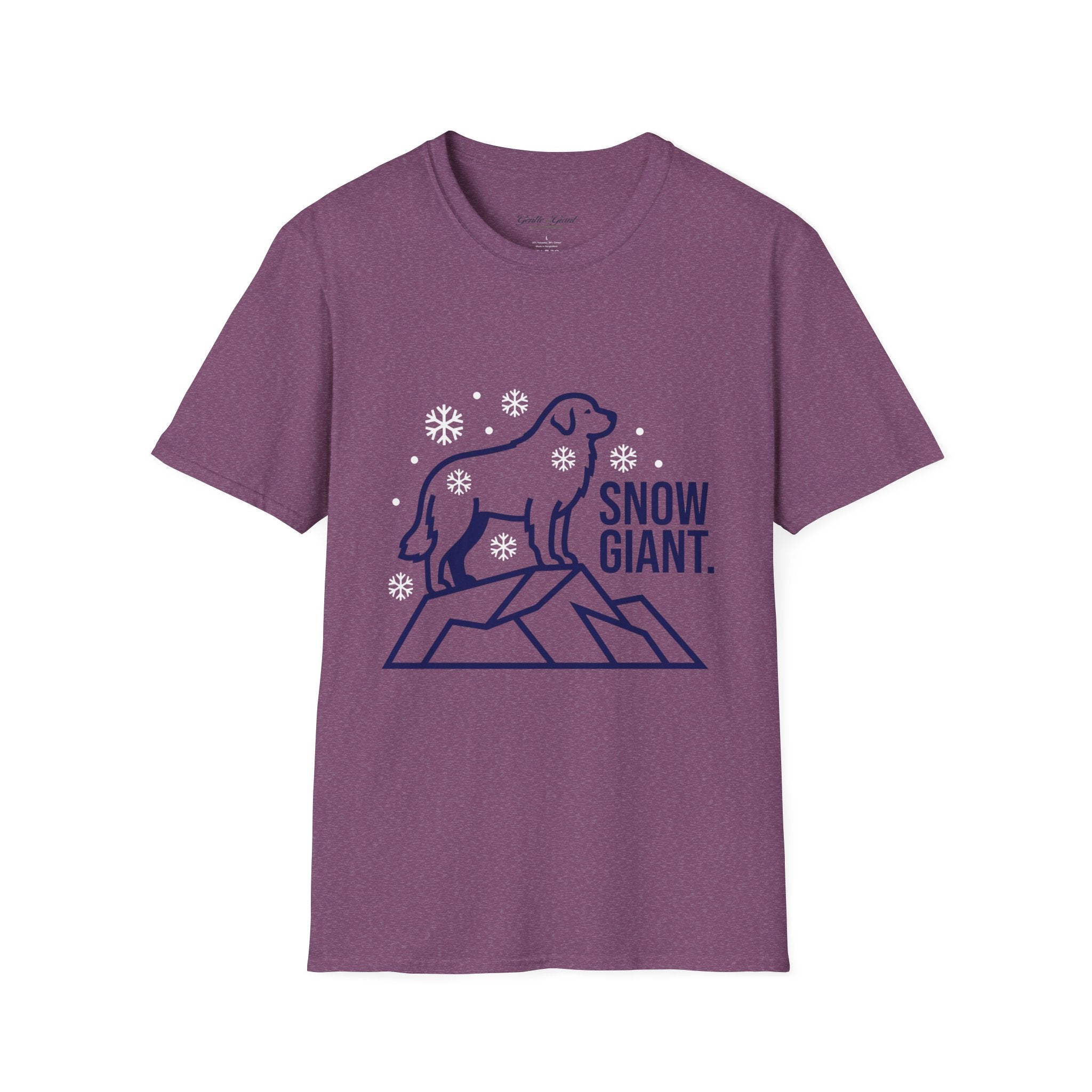 Snow Giant Dog T-Shirt