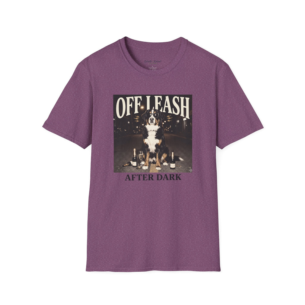 Off Leash After Dark Vintage Graphic T-Shirt