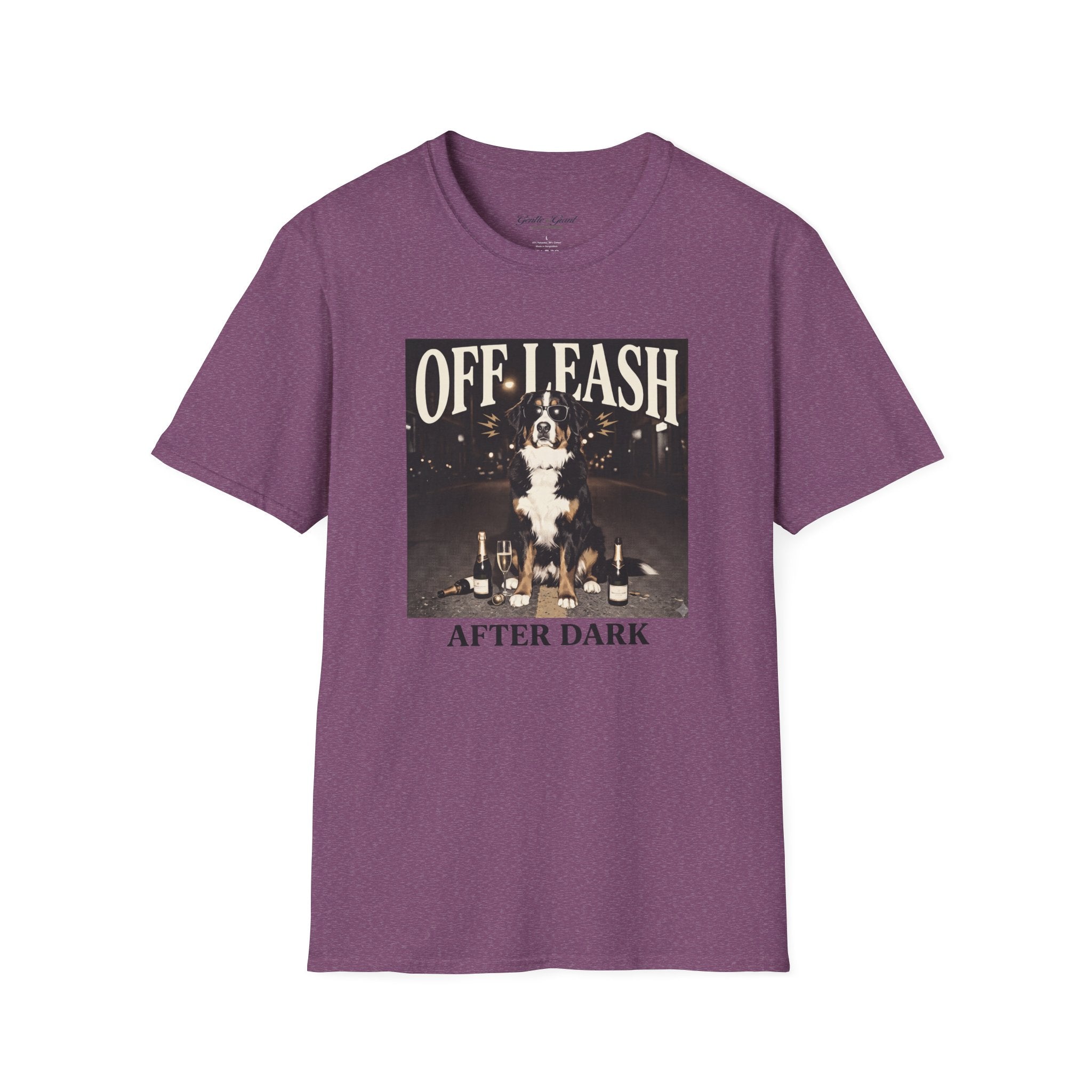 Off Leash After Dark Vintage Graphic T-Shirt