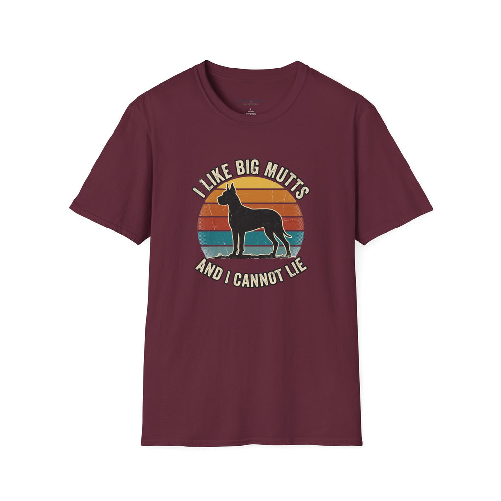 I Like Big Mutts T-Shirt Retro Tee