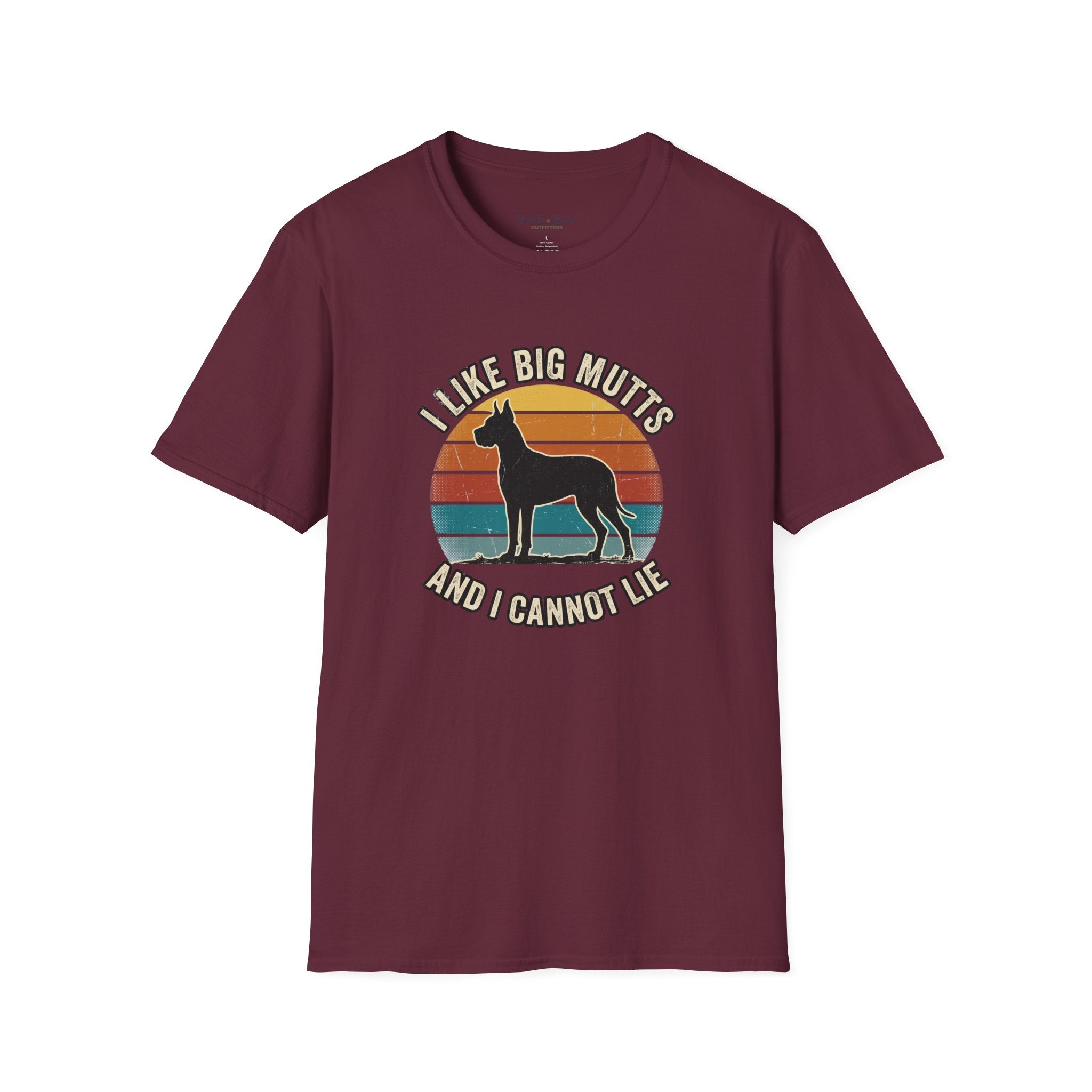 I Like Big Mutts T-Shirt — Retro Dog Lover Graphic Tee