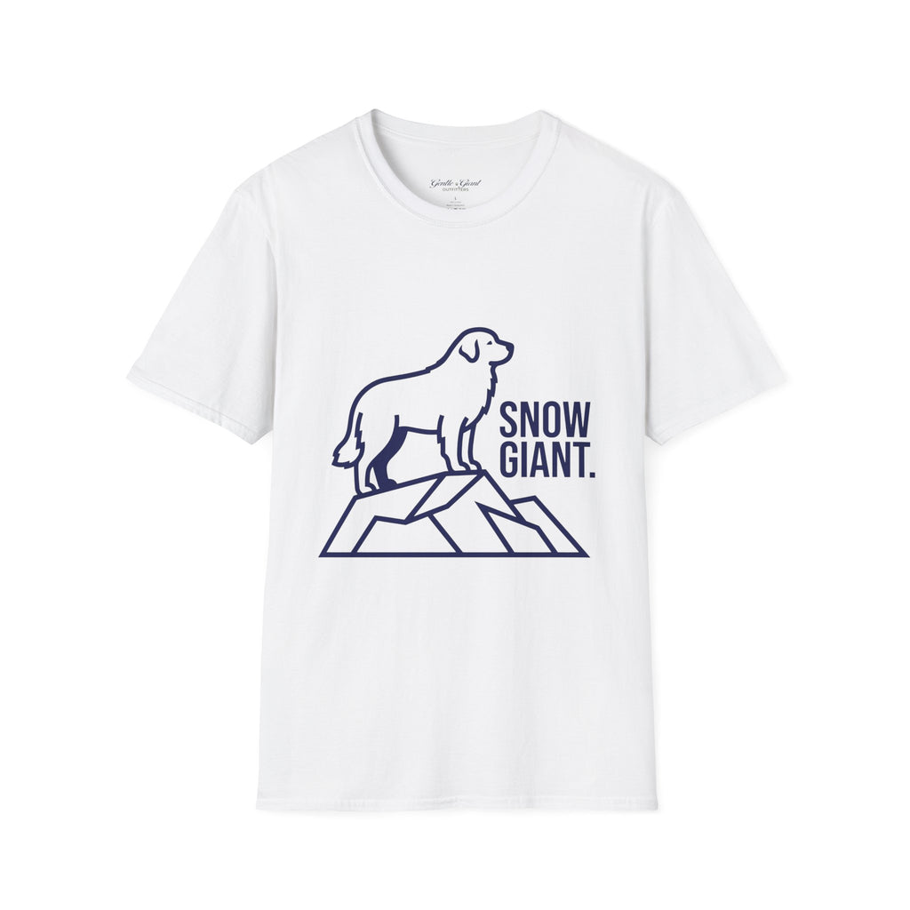 Snow Giant Dog T-Shirt
