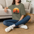 Sunset Over Mountains T-Shirt