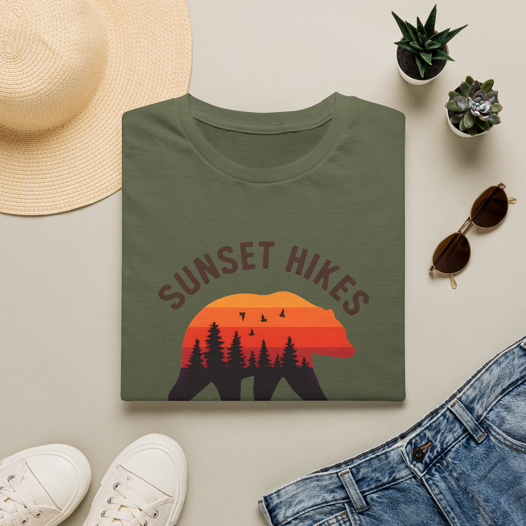 Bear Silhouette at Sunset T-Shirt