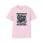 'We Heard a Wrapper' Funny Dog Portrait Graphic Tee