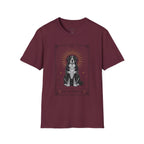Tarot Dog T-Shirt — “The Guardian” Bernese Mountain Card Tee