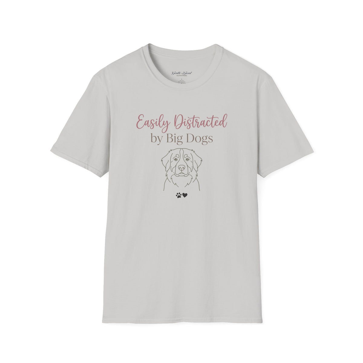 Easily Distracted by Big Dogs T‑Shirt