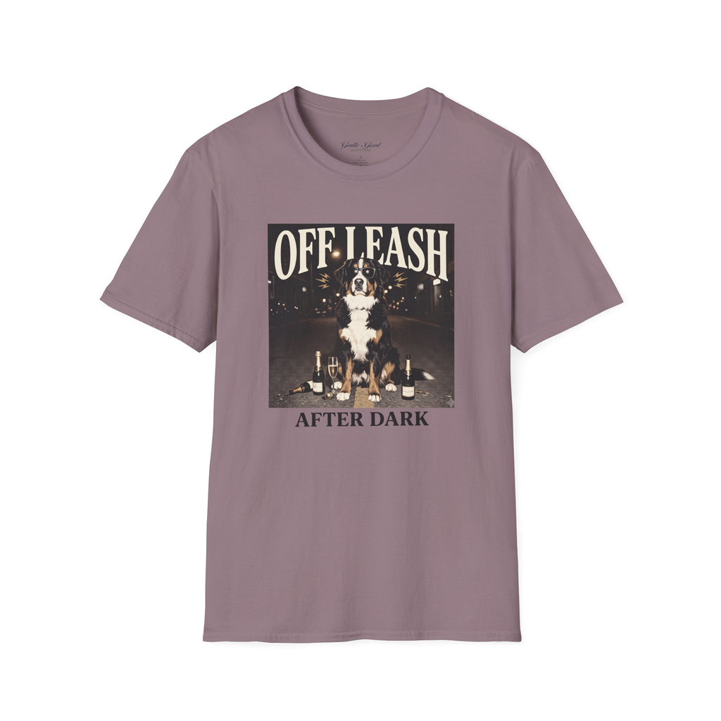 Off Leash After Dark Vintage Graphic T-Shirt