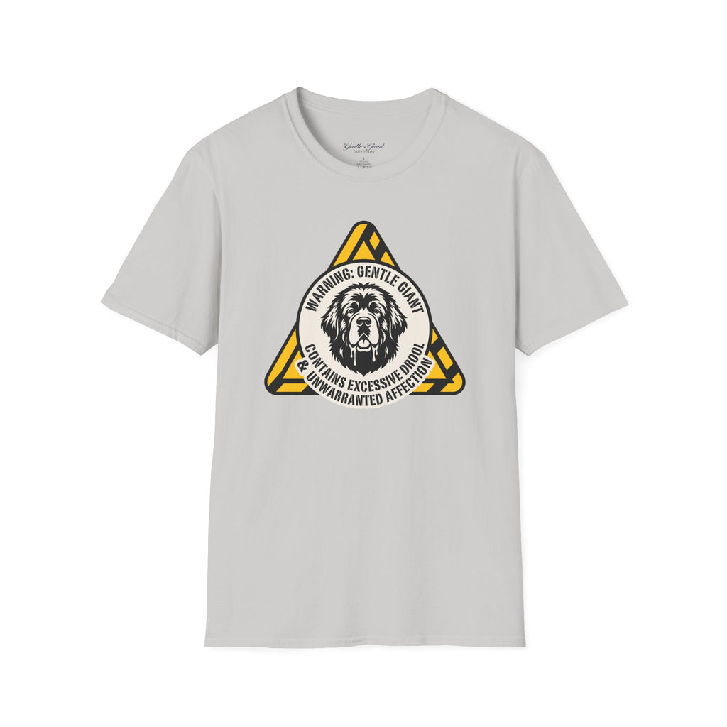 Warning: Gentle Giant Newfoundland Dog T-Shirt