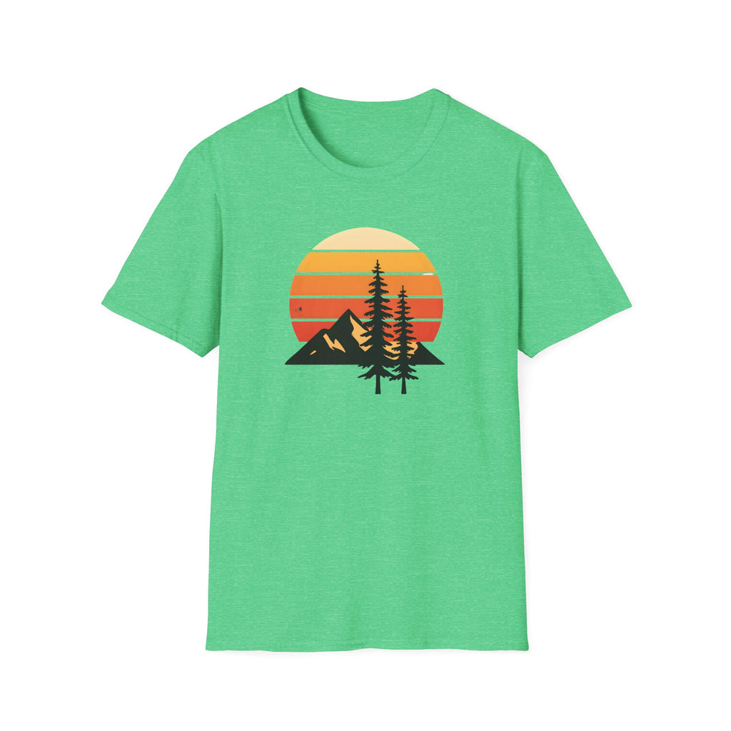 Sunset Over Mountains T-Shirt