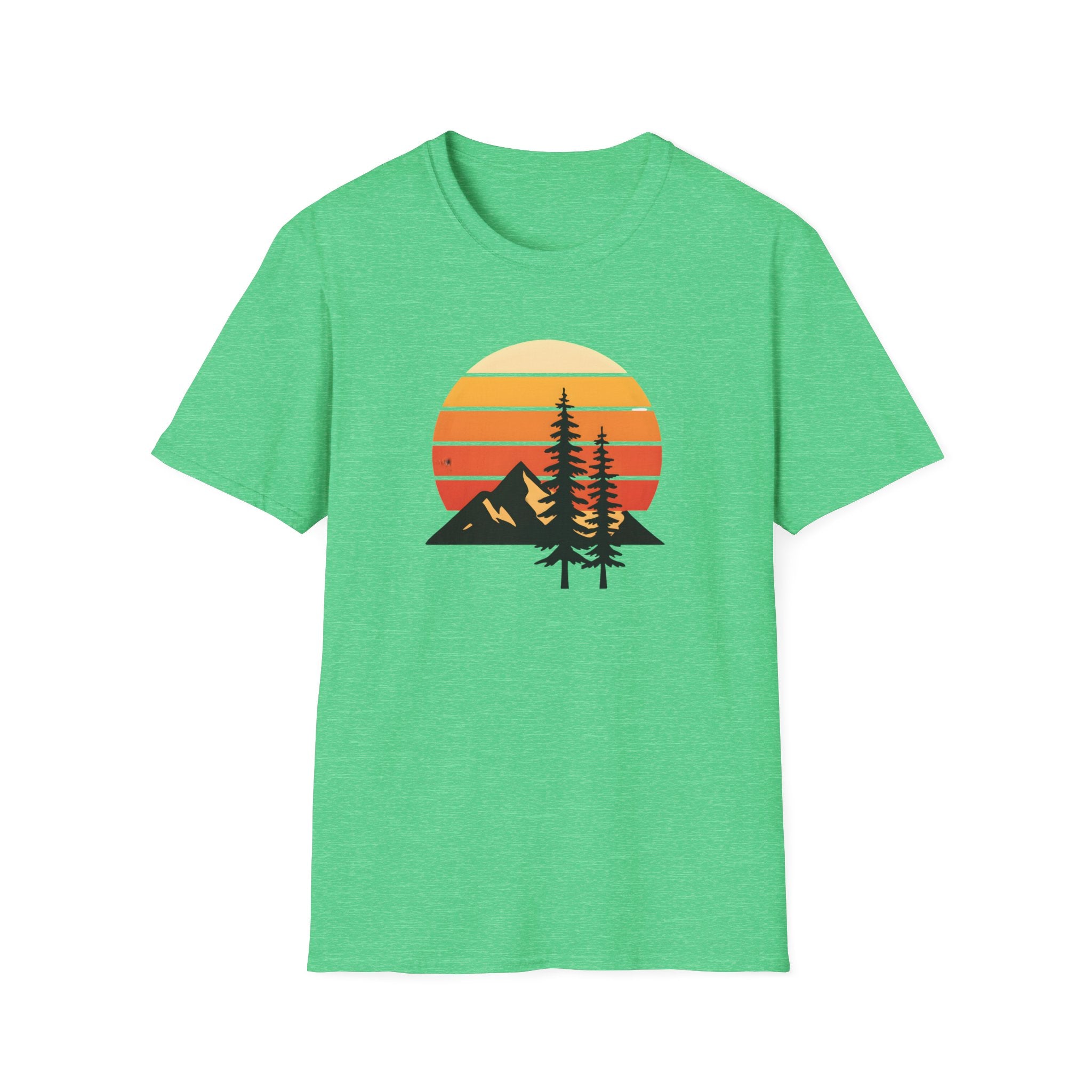 Sunset Over Mountains T-Shirt