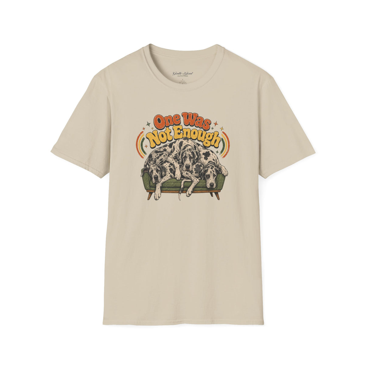 One Was Not Enough Retro Graphic T‑Shirt
