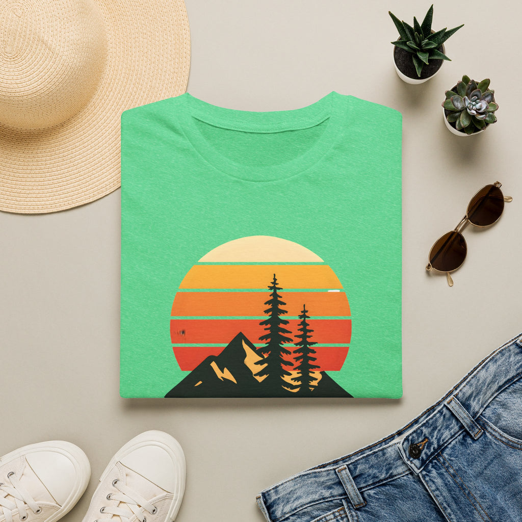 Sunset Over Mountains T-Shirt