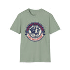 St. Bernard 'North Pole Heavy Haulage' Graphic T-Shirt — Large Breed Holiday Tee