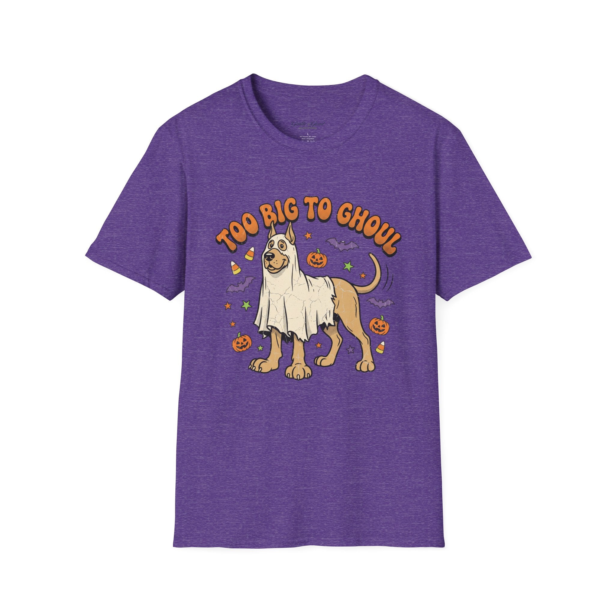 Too Big to Ghoul Dog Halloween T-Shirt