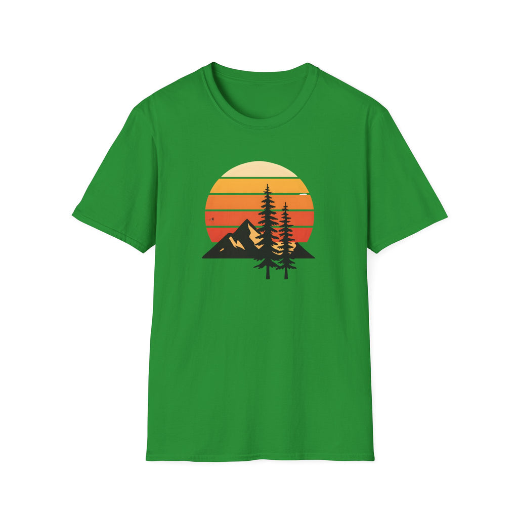 Sunset Over Mountains T-Shirt