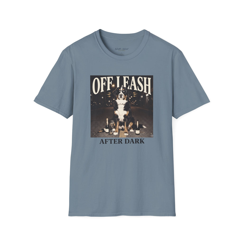 Off Leash After Dark Vintage Graphic T-Shirt
