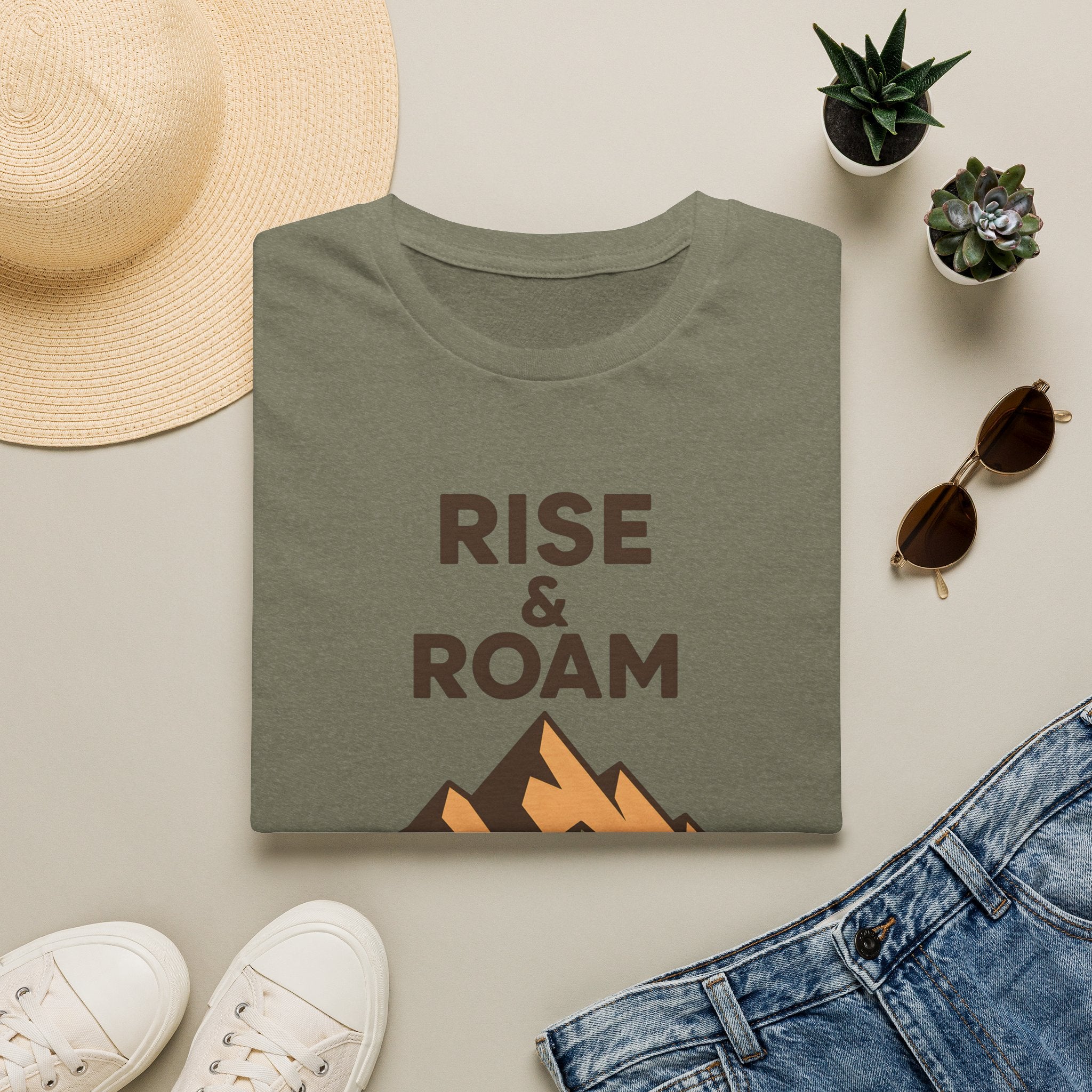 Rise and Roam Mountains T-Shirt