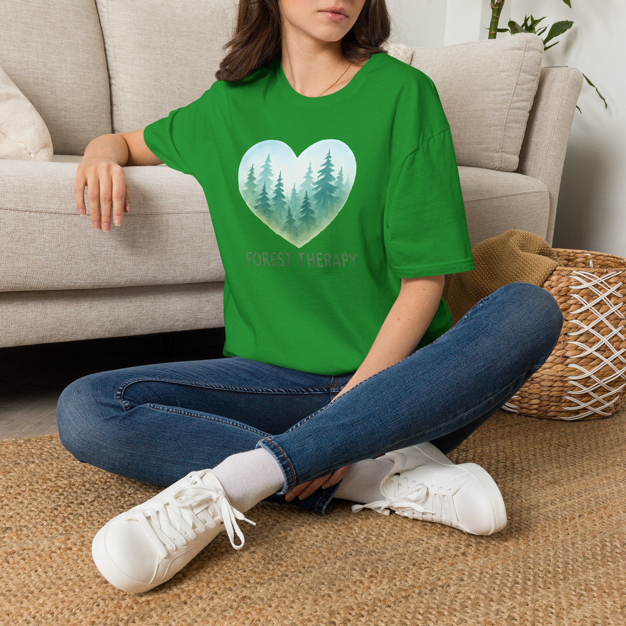 Forest Therapy Heart T-Shirt