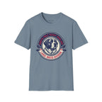 St. Bernard 'North Pole Heavy Haulage' Graphic T-Shirt — Large Breed Holiday Tee