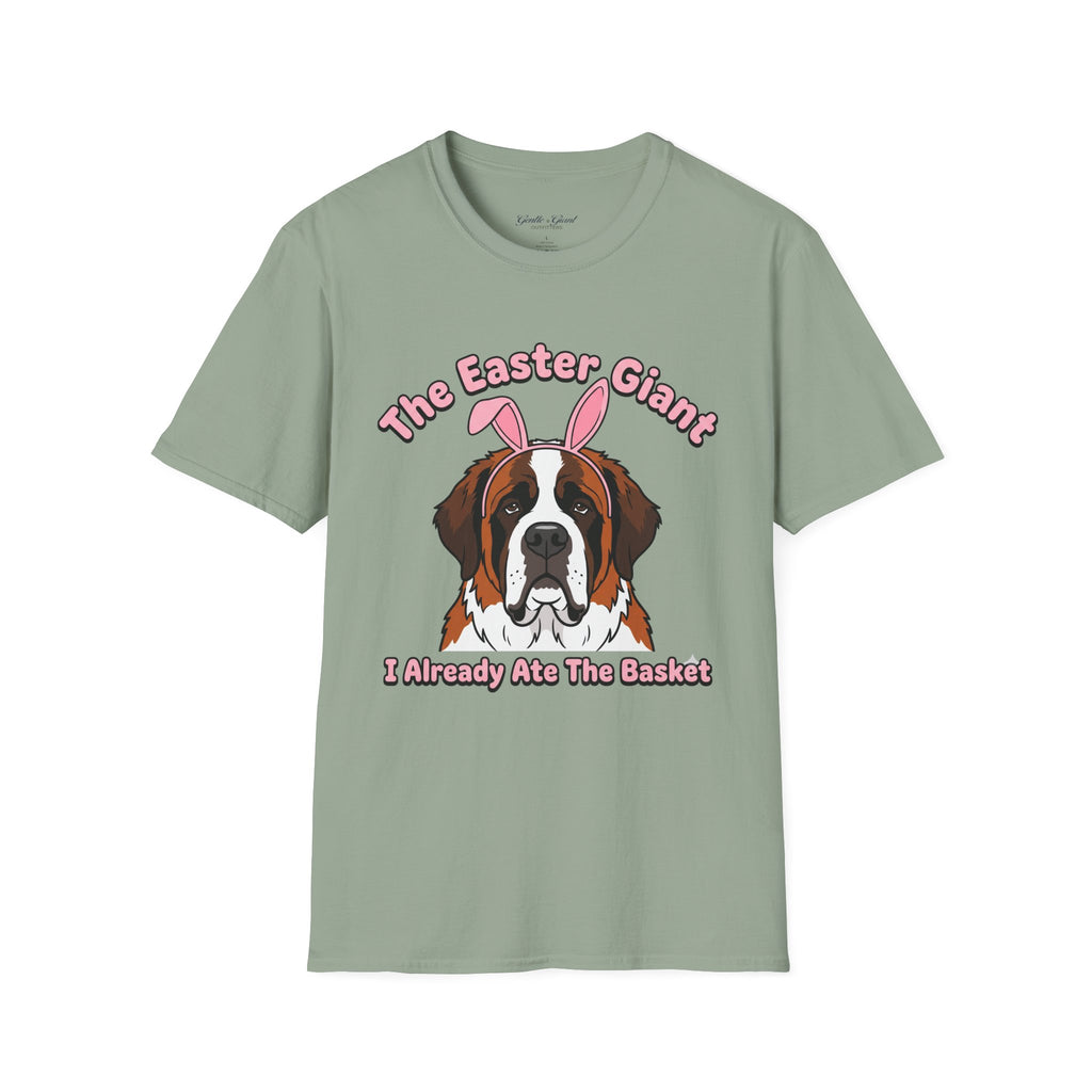 "The Easter Giant" Saint Bernard Easter Tee