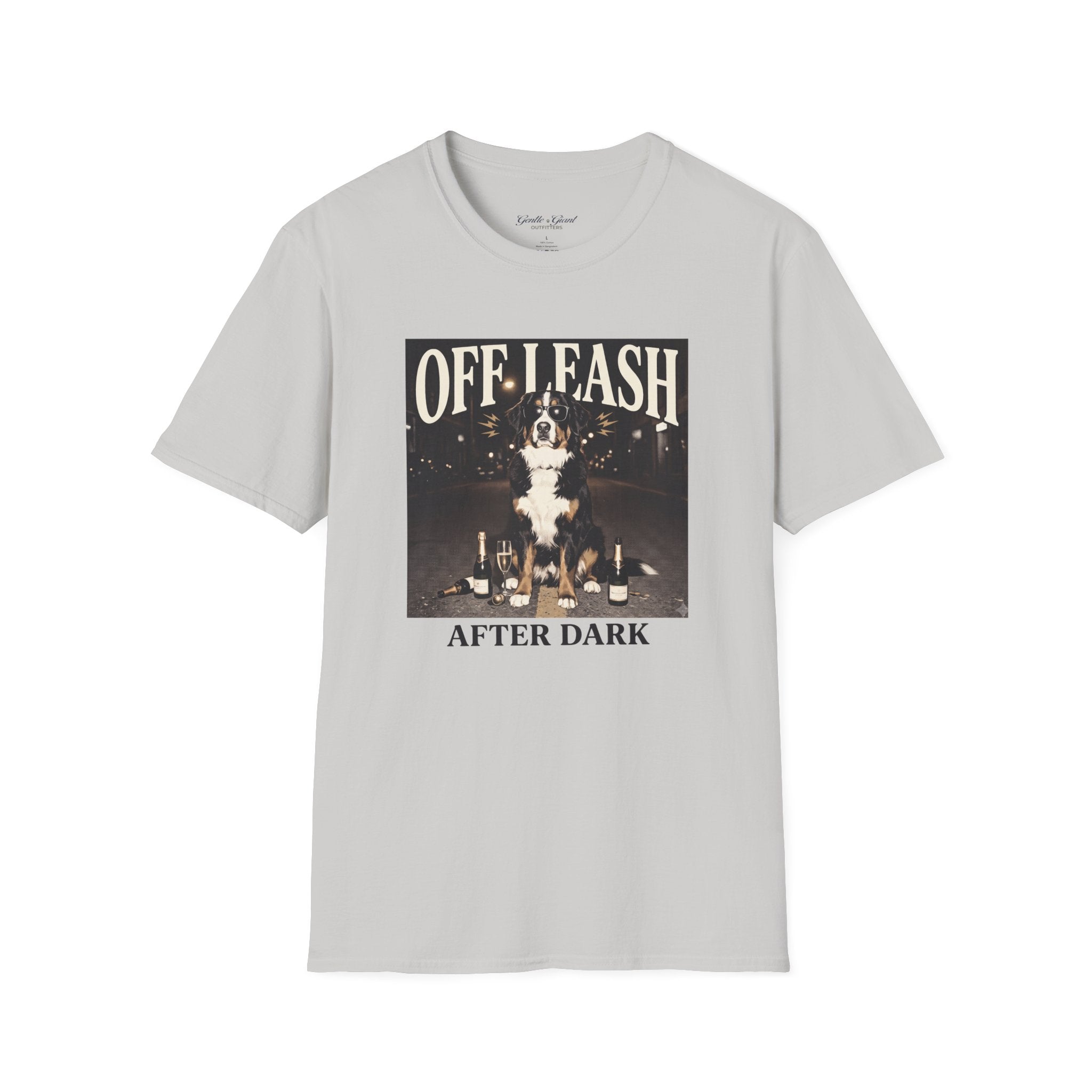 Off Leash After Dark Vintage Graphic T-Shirt